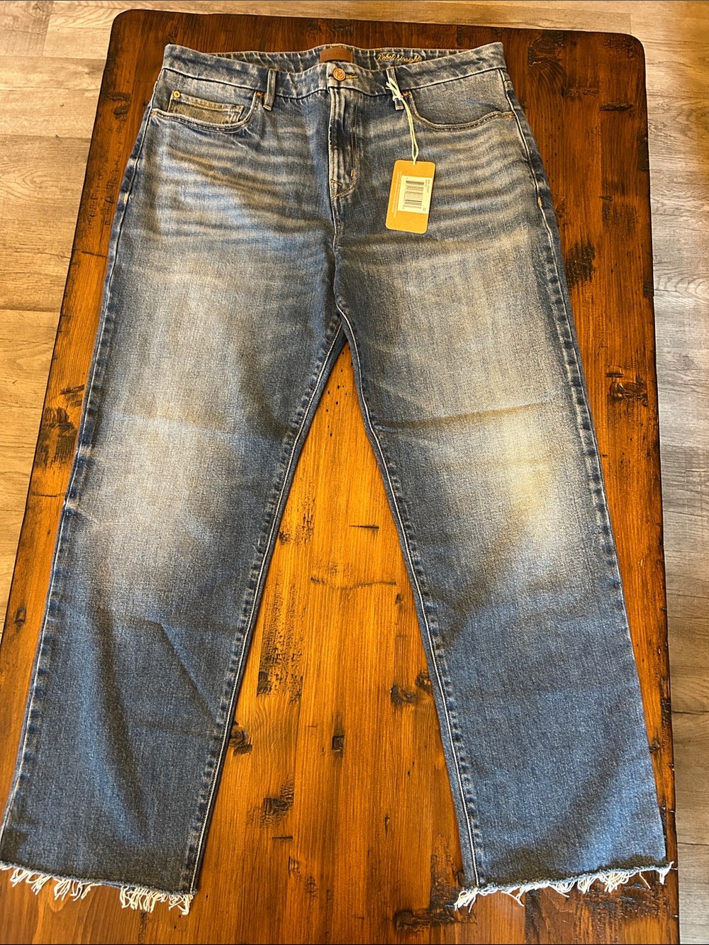 PORTER BLUE REBEL STRAIGHT JEANS